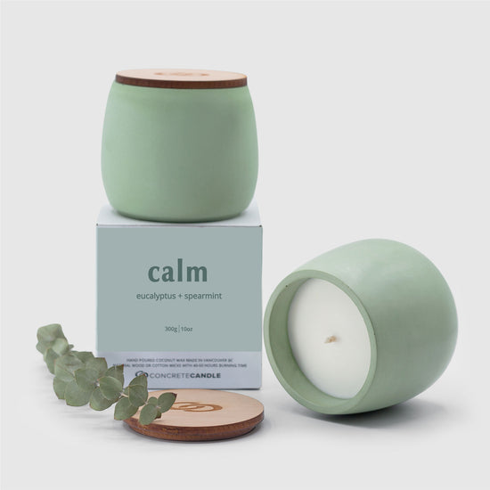 calm |  eucalyptus + spearmint
