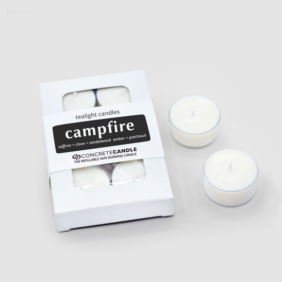 campfire tealight - set of 6