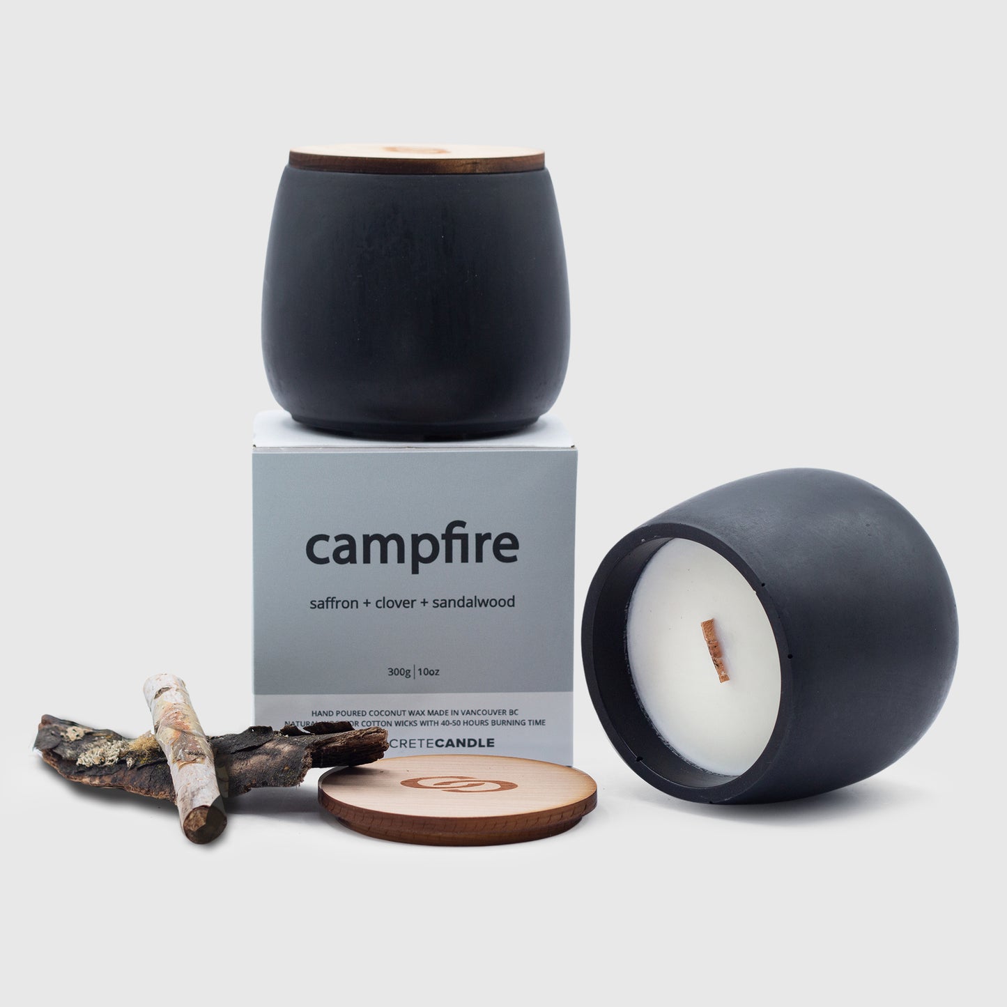 campfire |  saffron + clover + sandalwood