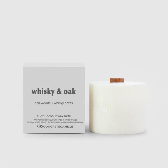 whisky & oak - 10oz refill