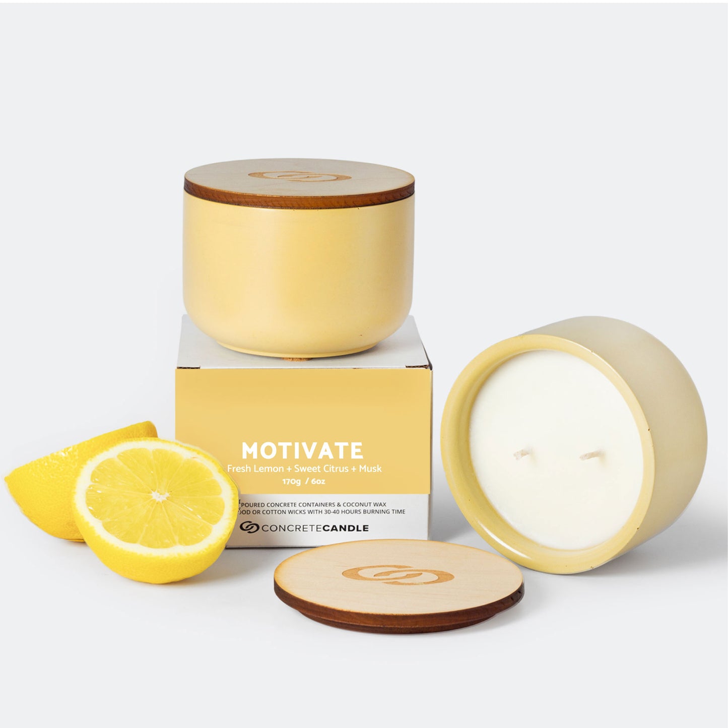 MOTIVATE | Fresh Lemon + Sweet Citrus + Musk