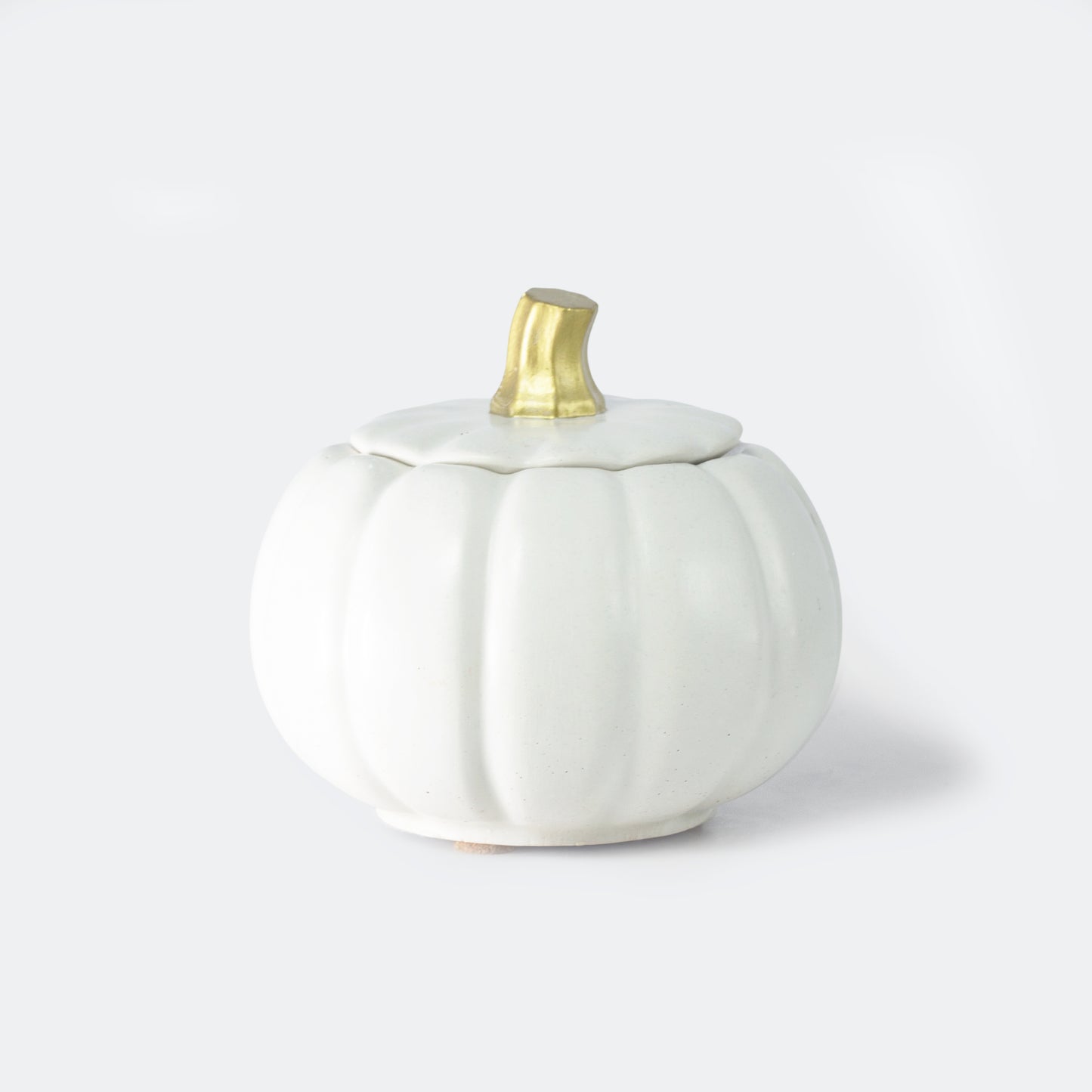 PUMPKIN CONCRETE CANDLE